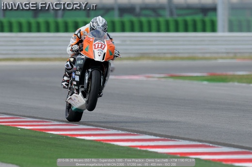 2010-06-26 Misano 0557 Rio - Superstock 1000 - Free Practice - Denis Sacchetti - KTM 1190 RC8 R